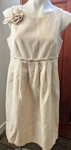 ❤️ Max and Cleo cream and white baby doll dress 10